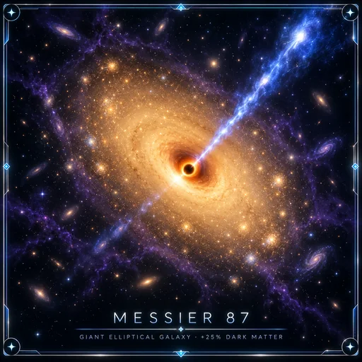 Messier 87 card